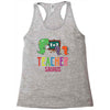 teacher saurus Racerback Tank
