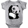 happy panda Baby Onesie