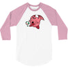 kirbythulhu (no text) 3/4 Sleeve Shirt