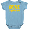 gone squatchin Baby Bodysuit