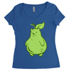 grizzly pear Women's Triblend Scoop T-shirt