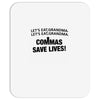 commas save lives Mousepad