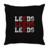 LEEDS Throw Pillow