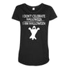 i am halloween Maternity Scoop Neck T-shirt