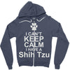 pets shih tzu Zipper Hoodie