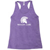 molon labe spartan rifle Racerback Tank