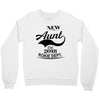 New Aunt 2018 Rokie Dept. Crewneck Sweatshirt