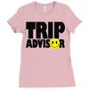 trip advisor Ladies Fitted T-Shirt
