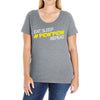 eat, sleep, pewpew, repeat Ladies Curvy T-Shirt