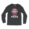 papa heros Long Sleeve Shirts
