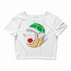 mario turtle Crop Top
