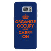 occupy wall street t shirt 99% organize carry on anti corporate greed Samsung Galaxy S7