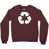 recycle symbol Crewneck Sweatshirt