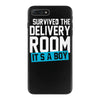 survived the delivery room it's a boy iPhone 7 Plus Case