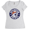 evanston hockey Women's Triblend Scoop T-shirt