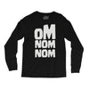 om nom nom Long Sleeve Shirts