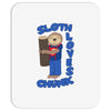 sloth loves chunk Mousepad