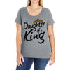 daughter of a king Ladies Curvy T-Shirt
