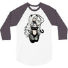 cat woman 3/4 Sleeve Shirt