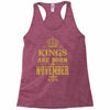 kings are born  november Racerback Tank