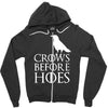 crows Zipper Hoodie