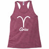 aries zodiac Racerback Tank
