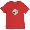 Moon Night V-Neck Tee