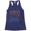 summer zone line Racerback Tank