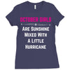 October Girls Ladies Fitted T-Shirt