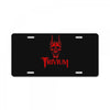 screaming skull License Plate