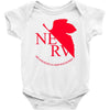 neon genesis evangelion anime nerv logo Baby Onesie