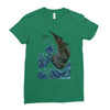 kaiju wave Ladies Fitted T-Shirt