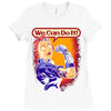 rosie the retrogamer Ladies Fitted T-Shirt