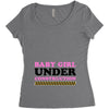 Baby Girl Under Construction Women's Triblend Scoop T-shirt