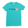 its my Heart Ladies Fitted T-Shirt