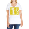 melanin king Ladies Curvy T-Shirt