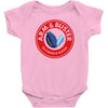 arm and buster Baby Bodysuit
