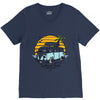 summer time V-Neck Tee