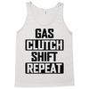 gas clutch shift repeat Tank Top