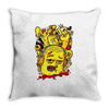 lotta stuff on my mind Throw Pillow