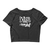 i'm black i read and i know Crop Top