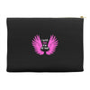 i wear pink for my mom Accessory Pouches