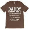 I Love You Daddy T-Shirt