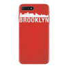 brooklyn city skyline silhouette iPhone 7 Plus Case