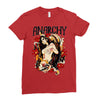 anarchy angel Ladies Fitted T-Shirt