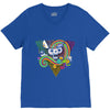 candy skull V-Neck Tee
