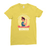 underestimate woman Ladies Fitted T-Shirt