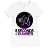 galaxy sos Ladies Fitted T-Shirt