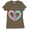 pure love Ladies Fitted T-Shirt