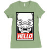 follow me Ladies Fitted T-Shirt